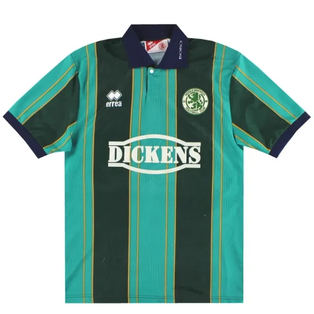1994-95 Middlesbrough Errea Away Shirt S - Middlesbrough / Very Good 