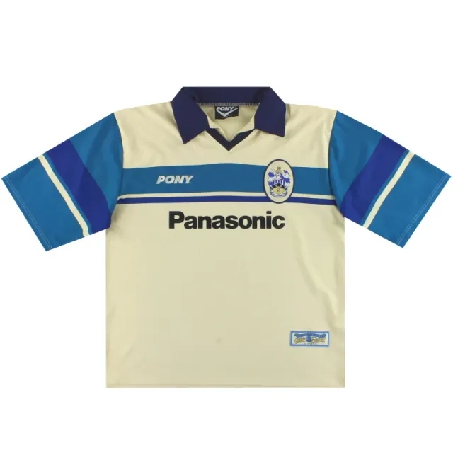 1997-99 Huddersfield Town Pony Away Shirt XXL - Huddersfield Town / Excellent 