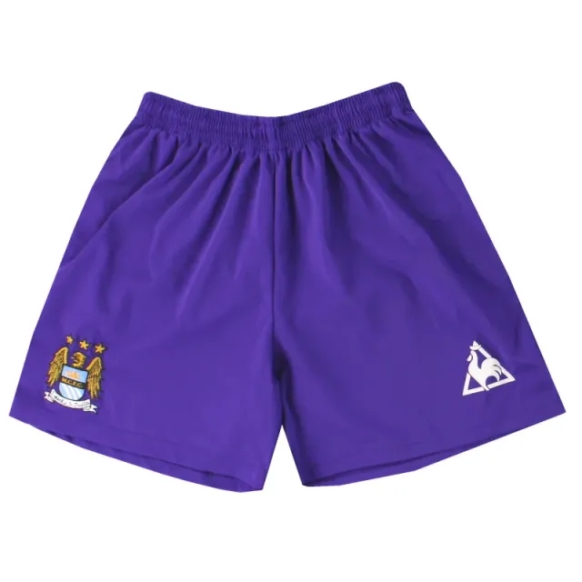 2007-08 Manchester City Le Coq Sportif Away Shorts S - Manchester City / Excellent 
