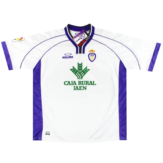 2000-01 Real Jaen Kelme Home Shirt *w/tags* XL - Other Spanish Clubs / w/tags 