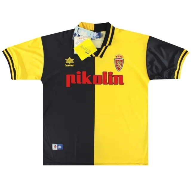 1999-01 Real Zaragoza Luanvi Away Shirt *w/tags* XL - Other Spanish Clubs / w/tags 
