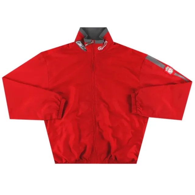 2005-06 Liverpool Reebok Track Jacket L - Liverpool / Excellent 