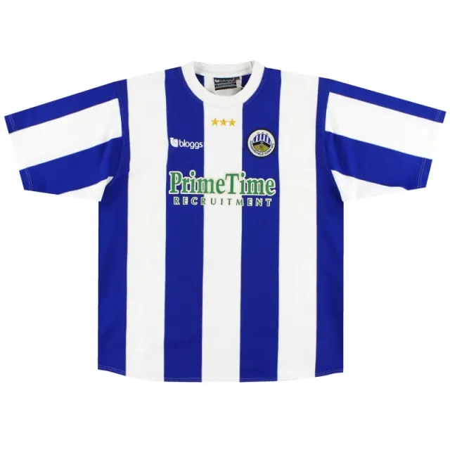 2001-02 Huddersfield Town Home Shirt XL - Huddersfield Town / Very Good 