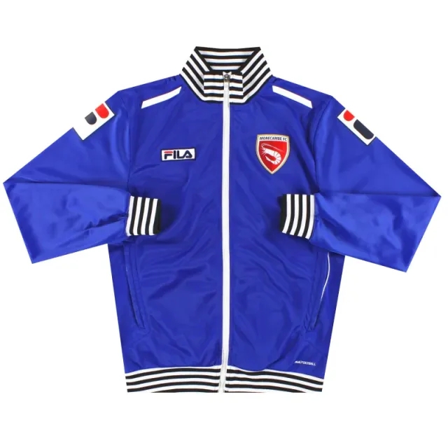 2014-15 Morecambe Fila Track Jacket S - Morecambe / Excellent 