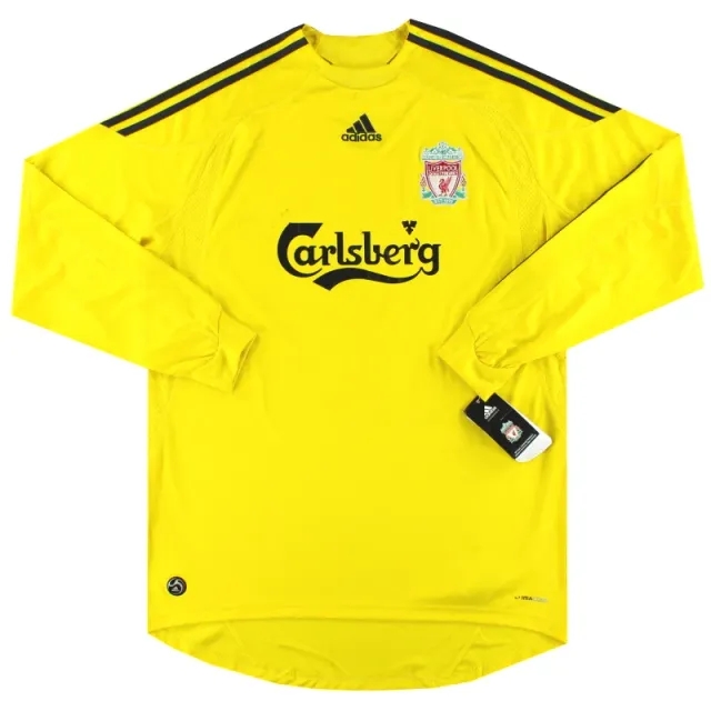 2009-10 Liverpool adidas Goalkeeper Shirt *w/tags* L - Liverpool / w/tags 