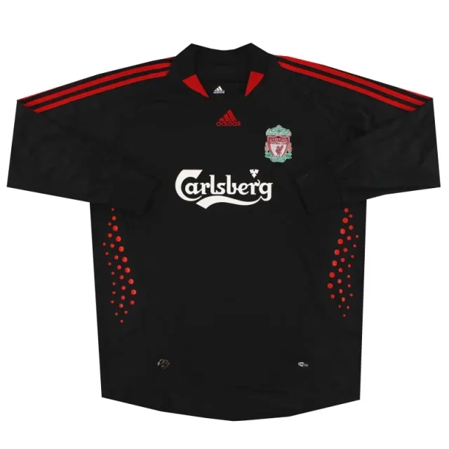 2008-09 Liverpool adidas Goalkeeper Shirt XL - Liverpool / Excellent 