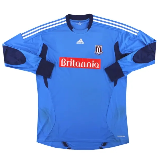 2011-12 Stoke adidas Formotion Goalkeeper Shirt XXL - Stoke City / Excellent 