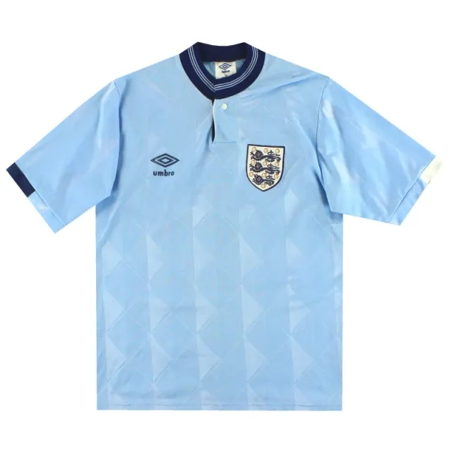 1987-90 England Umbro Third Shirt S - England / Excellent 