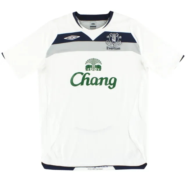 2008-09 Everton Umbro Away Shirt S - Everton / Excellent 