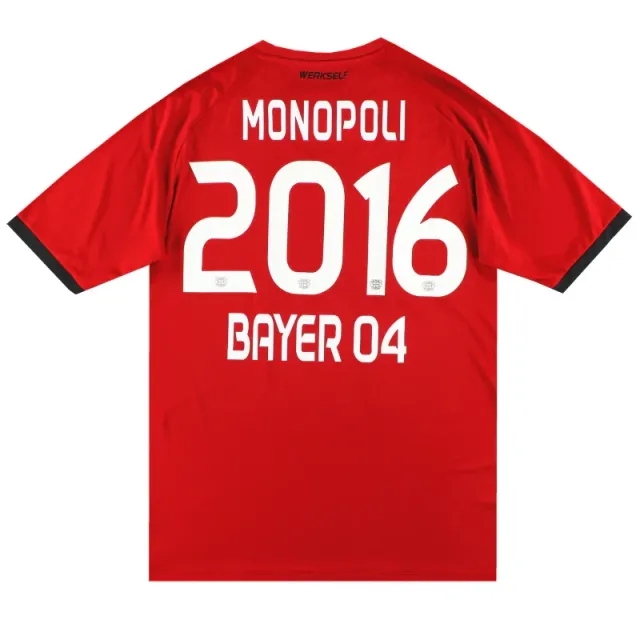 2016-17 Bayer Leverkusen Away Shirt *Mint* XL - Bayer Leverkusen / Mint 