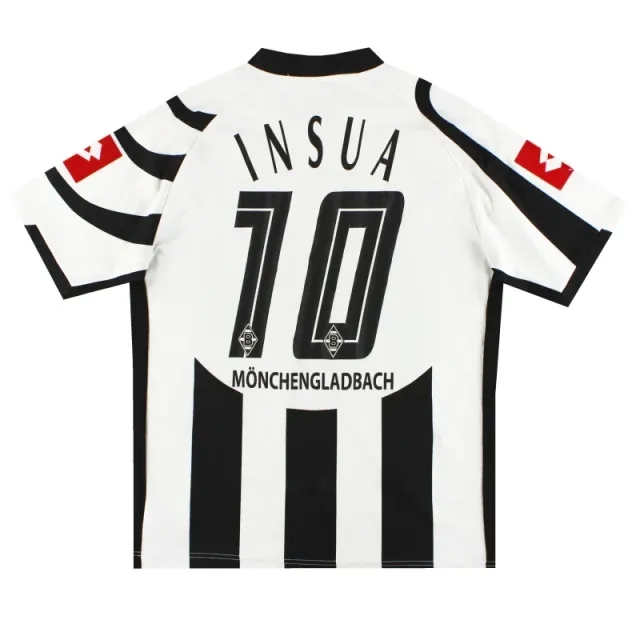 2006-07 Borussia Monchengladbach Kappa Home Shirt Insua #10 XXL - Borussia Monchengladbach / Excellent 