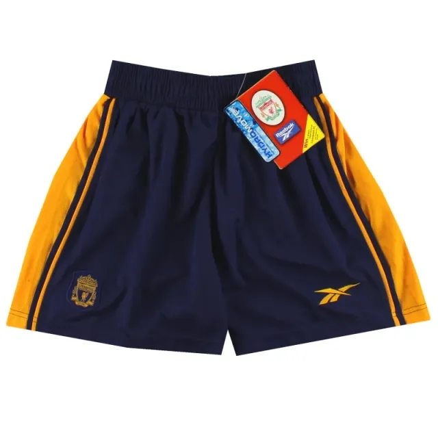 2000-02 Liverpool Reebok Away Shorts *w/tags* S - Liverpool / w/tags 
