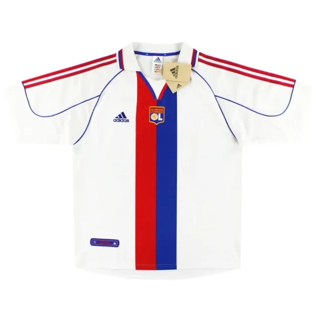 2000-01 Lyon adidas Home Shirt *w/tags* L - Lyon / w/tags 