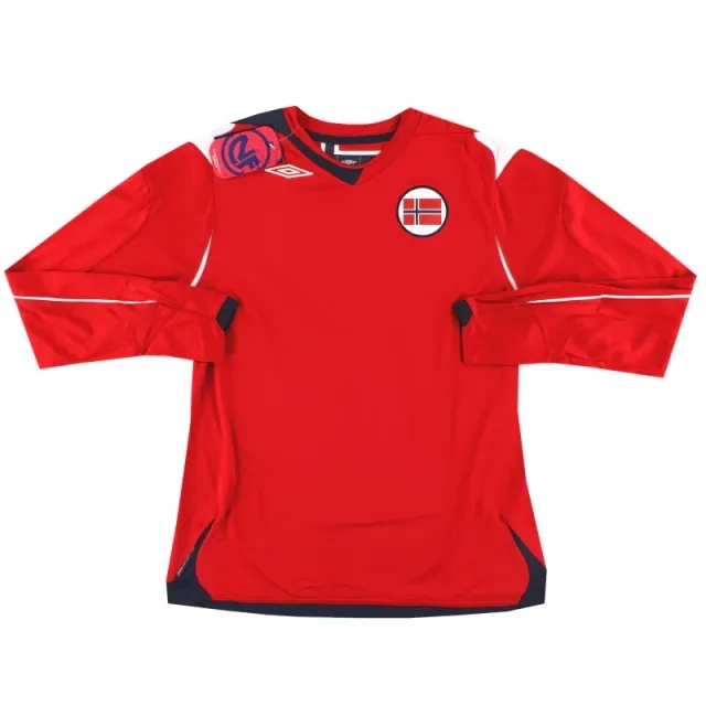 2006-08 Norway Umbro  Womens Home Shirt *w/tags* L/S M - Norway / BNIB 