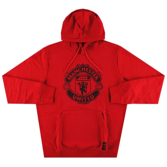2020-21 Manchester United adidas DNA Hoodie *As New* L - Manchester United / As New 