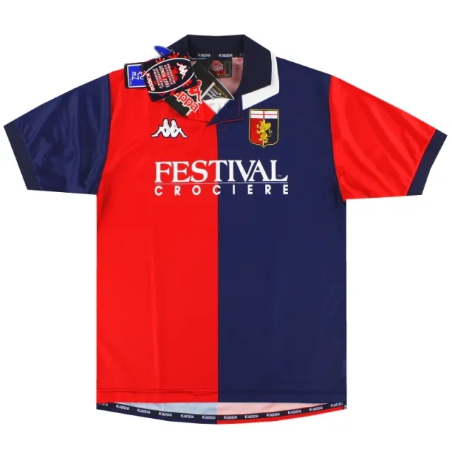 1998-99 Genoa Kappa Home Shirt *w/tags* M - Other Italian Clubs / w/tags 