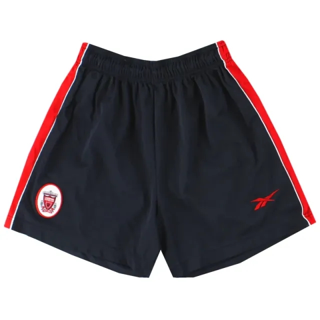 1998-00 Liverpool Reebok Away Shorts M - Liverpool / Excellent 