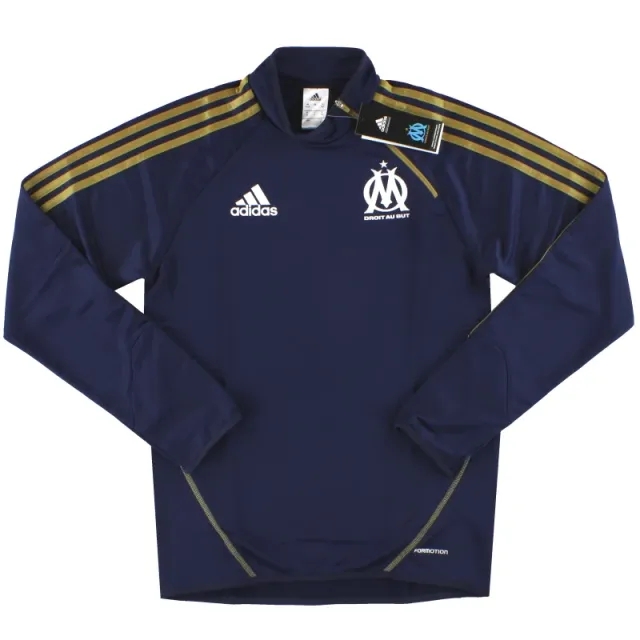 2013-14 Olympique Marseille adidas Technical Training Top *w/tags* XS - Olympique Marseille / w/tags 