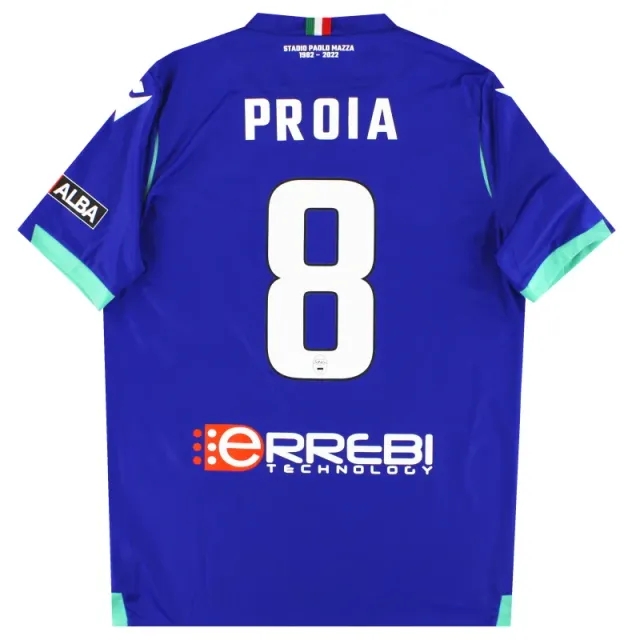 2022-23 SPAL Macron Player Issue Third Shirt Proia #8 *As New* L - Other Italian Clubs / As New 