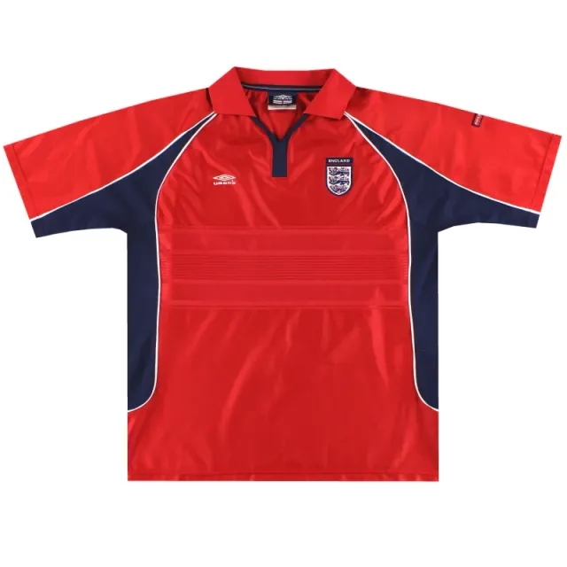 2001-03 England Umbro Training Shirt XXL - England / Excellent 