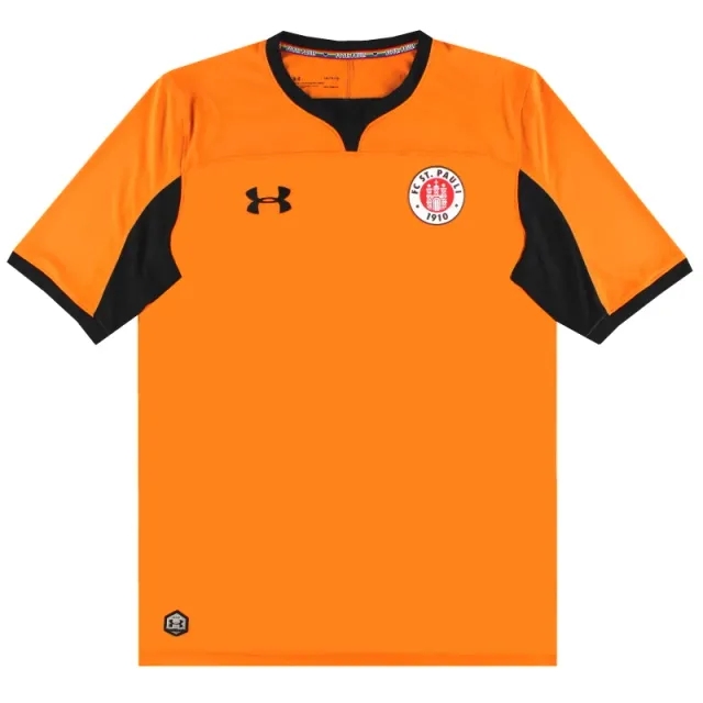 2018-19 FC St. Pauli Under Amour Goalkeeper Shirt *As New* L - Other German Clubs / As New 