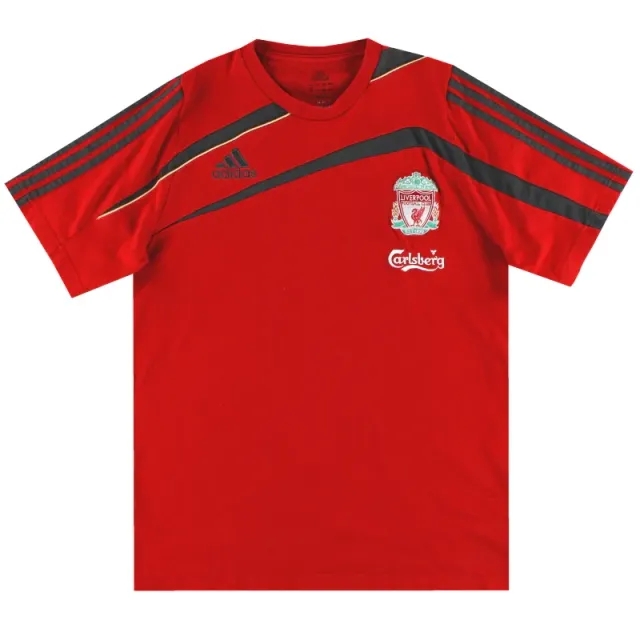 2009-10 Liverpool adidas Leisure Tee M - Liverpool / Very good 
