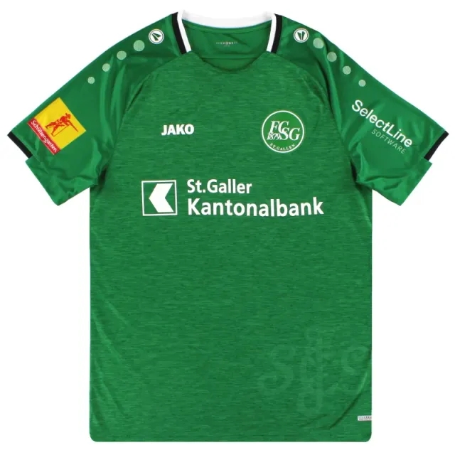2019-20 St Gallen Jako Home Shirt *As New* - Other European Clubs / As New 
