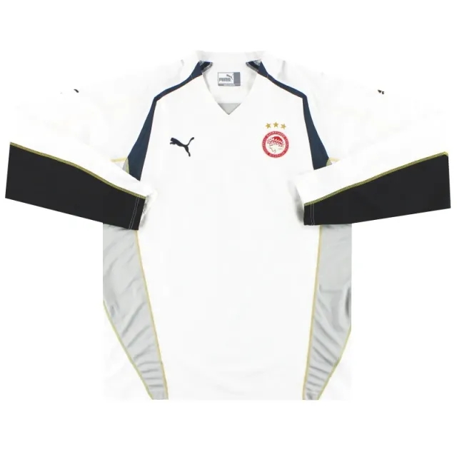 2005-06 Olympiakos Puma Goalkeeper Shirt *Mint* XL - Olympiakos / Mint 