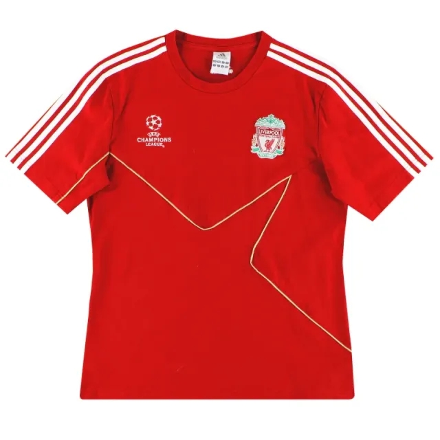 2009-10 Liverpool adidas Leisure Tee L - Liverpool / Excellent 