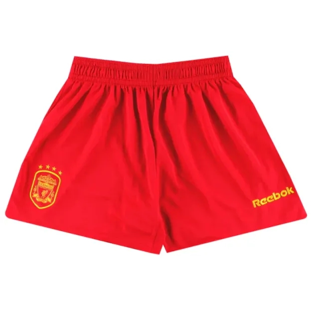 2001-03 Liverpool Reebok European Home Shorts *As New* S - Liverpool / As New 