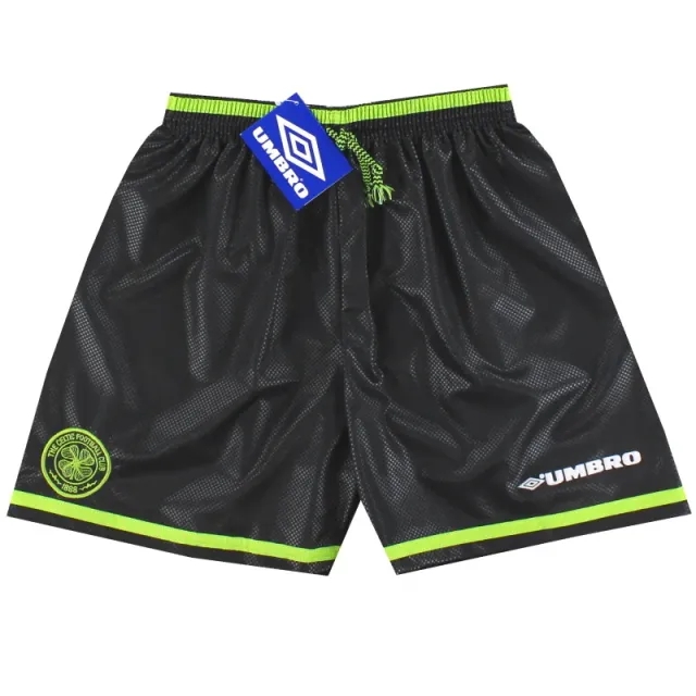 1998-99 Celtic Umbro Away Shorts *w/tags* S - Celtic / w/tags 
