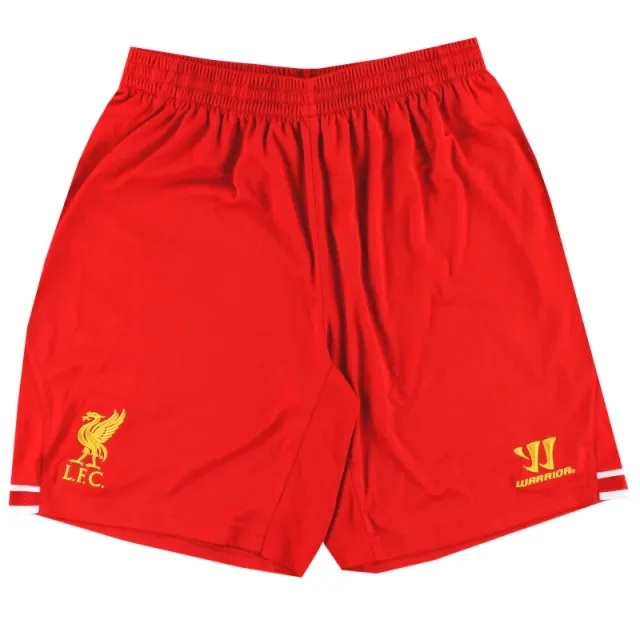 2013-14 Liverpool Warrior Home Shorts *As New* L - Liverpool / As New 