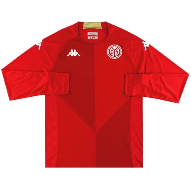 2022-23 FSV Mainz Kappa Home Shirt L/S *As New* XS - Other German Clubs / As New 