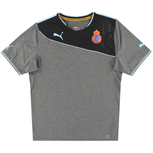 2013-14 Espanyol Puma Away Shirt *Mint* L - Espanyol / Mint 