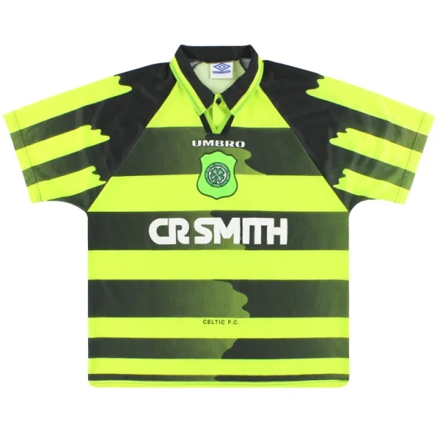 1996-97 Celtic Umbro Away Shirt XL - Celtic / Exellent 