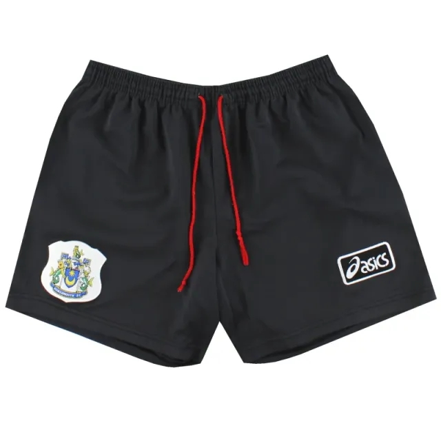 1995-97 Portsmouth Asics Away Shorts S - Portsmouth / Excellent 