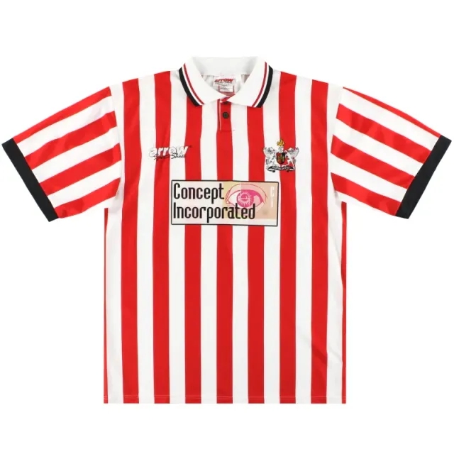 1997-98 Exeter Home Shirt L - Exeter City / Excellent 