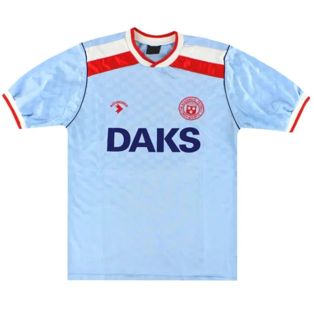 1988-90 Hamilton Academical Matchwinner Away Shirt M - Other Scottish Clubs / Excellent 