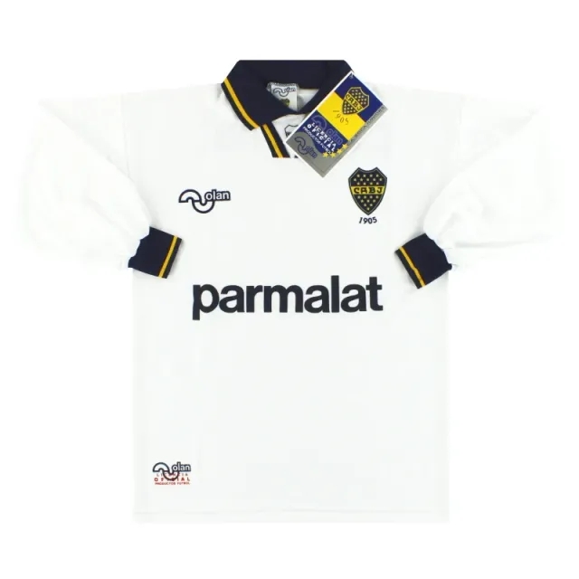 1995 Boca Juniors '90th Anniversary' Away Shirt *w/tags* L/S S - Central and South American Clubs / w/tags 