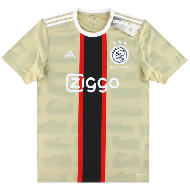 2022-23 Ajax x Daily Paper adidas Third Shirt *w/tags* - Ajax / w/tags 