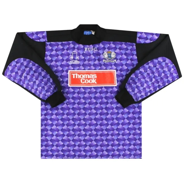 1993-95 Peterborough Posh Leisure Goalkeeper Shirt #1 S - Peterborough United / Excellent 