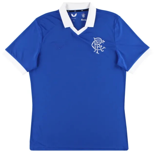 2020-21 Rangers Castore Retro Home Shirt *As New* - Rangers / As New 