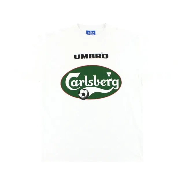 1990s  Umbro 'Carlsberg' Graphic Tee *As New* XL - Manchester United / As New 