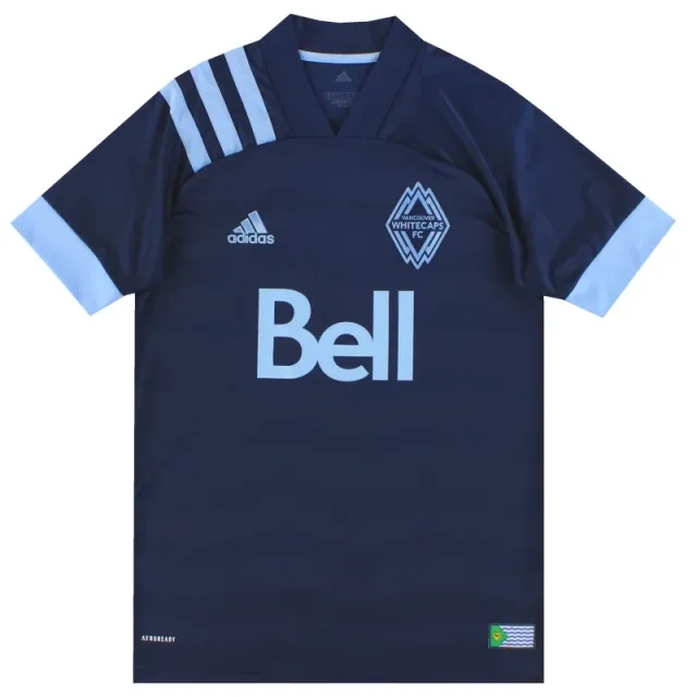 2020-21 Vancouver Whitecaps adidas Away Shirt S - USA Soccer Clubs / Excellent 