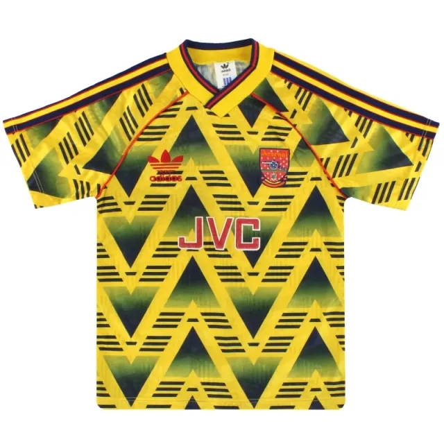 1991-93 Arsenal adidas Away Shirt L.Boys - Arsenal / Excellent 
