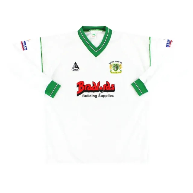 2002-03 Yeovil Town Player Issue Away Shirt L/S *As New* XL - Yeovil Town / As New 