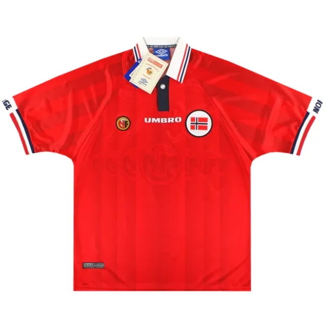 1998-00 Norway Umbro Home Shirt *w/tags* XL - Norway / w/tags 