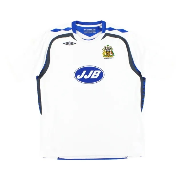 2007-08 Wigan Umbro Away Shirt XXL - Wigan / Excellent 