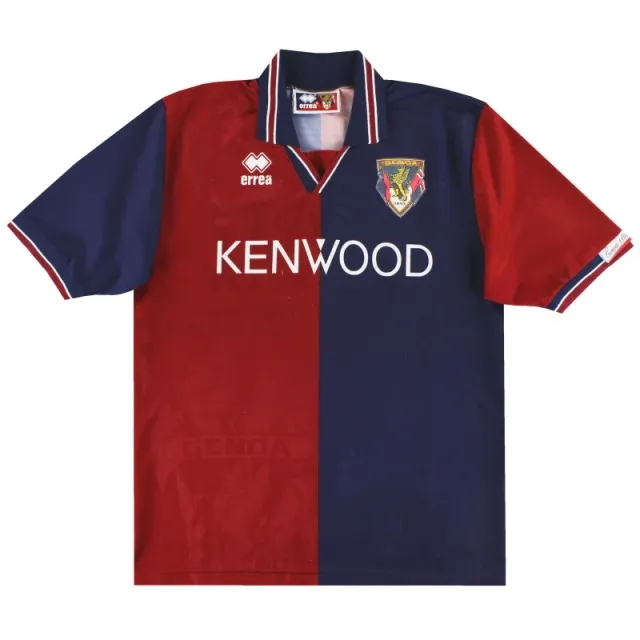 1994-95 Genoa Errea Home Shirt M - Other Italian Clubs / Very good 