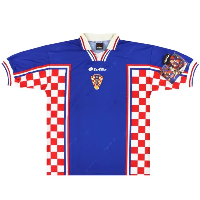 1998-01 Croatia Lotto Player Issue Away Shirt *w/tags* XL - Croatia / w/tags 